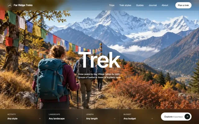Alpine travel agency preview