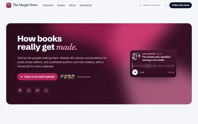 Bluewave podcast site preview