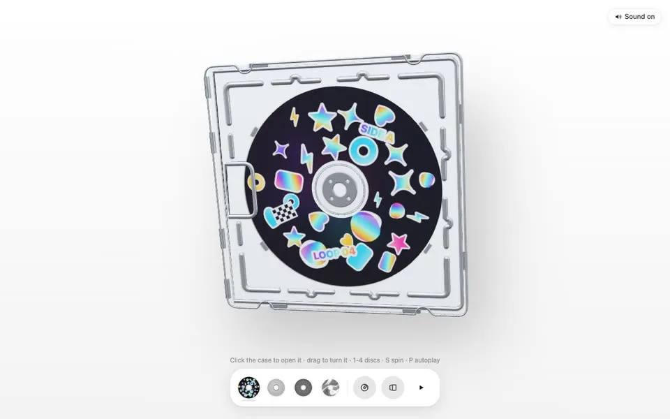 CD Case: Four Discs preview